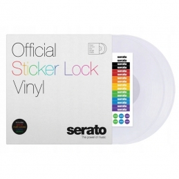 2 x 12" Serato Sticker Lock...